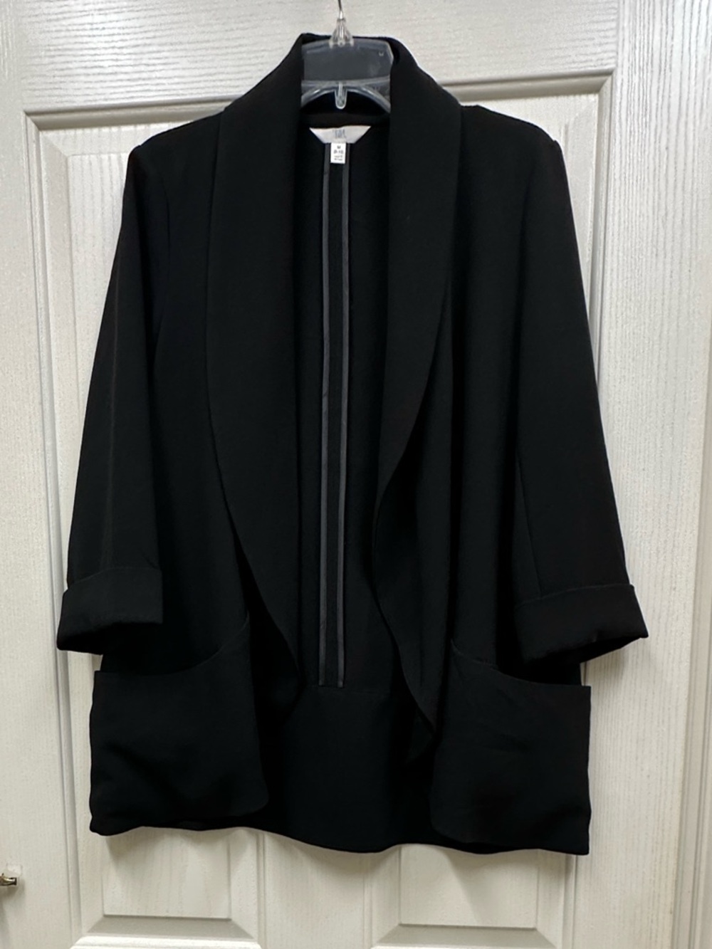 Time and Tru Black blazer size M 8/10